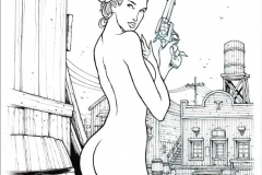 Malfin-Illustration-Pin-Up-Far-West